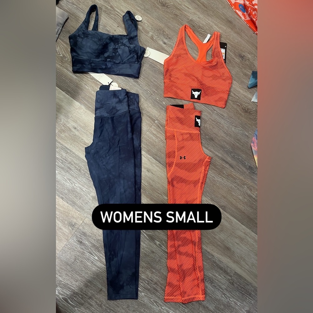 Legging sets with matching bras